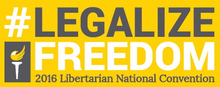 LP nat'l convention 2016 logo - 'legalize freedom'